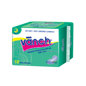 Maxi pads with wings, Long-time, Unscented, 290mm, 10ct